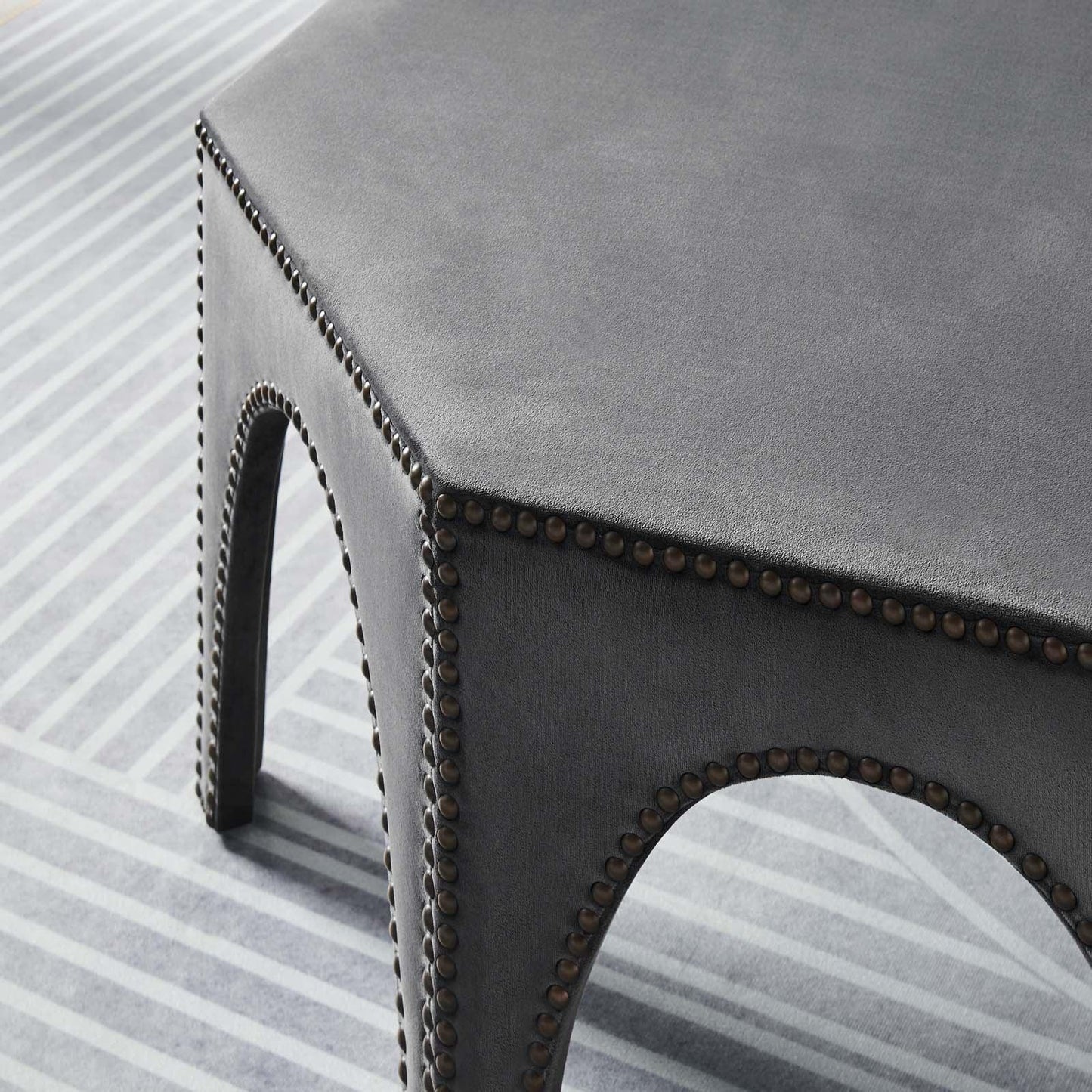 Modway Victory Performance Velvet Ottoman FredCo