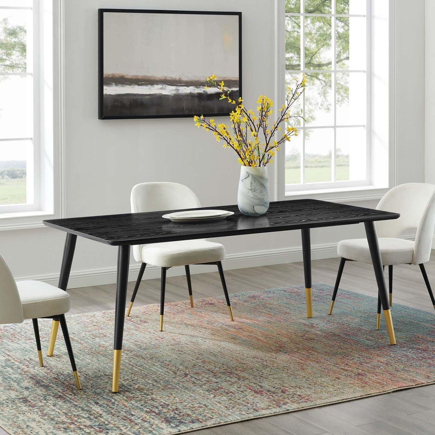Modway Vigor 71" Rectangular Dining Table FredCo