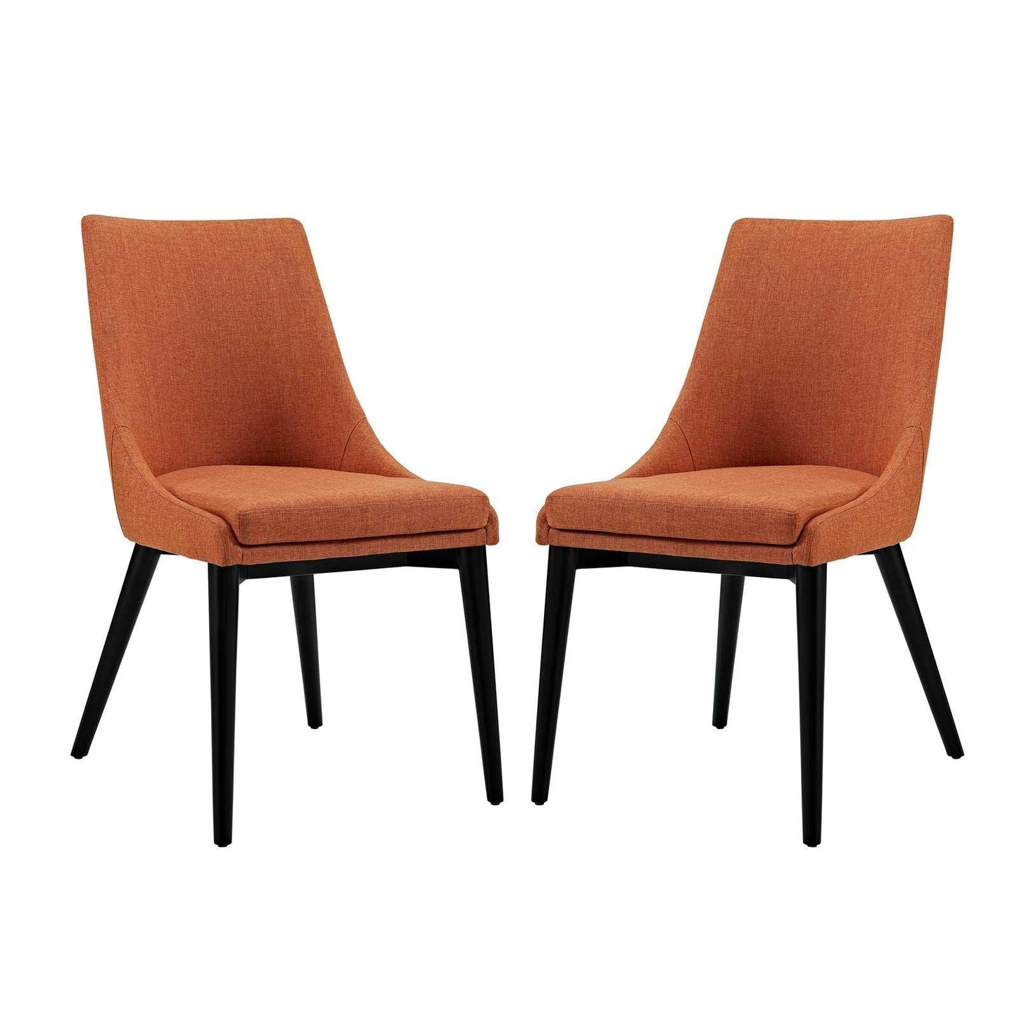 Modway Viscount Dining Side Chair Fabric Set of 2 FredCo