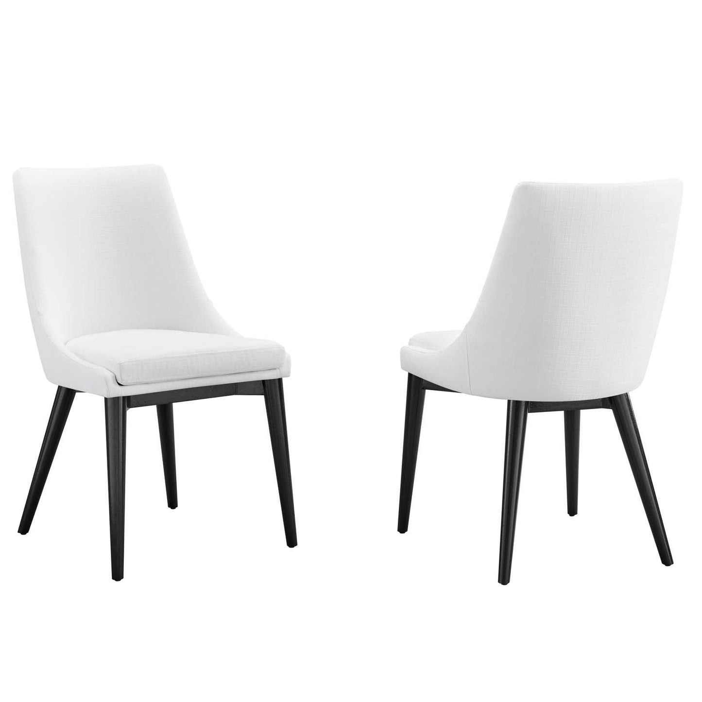 Modway Viscount Dining Side Chair Fabric Set of 2 FredCo