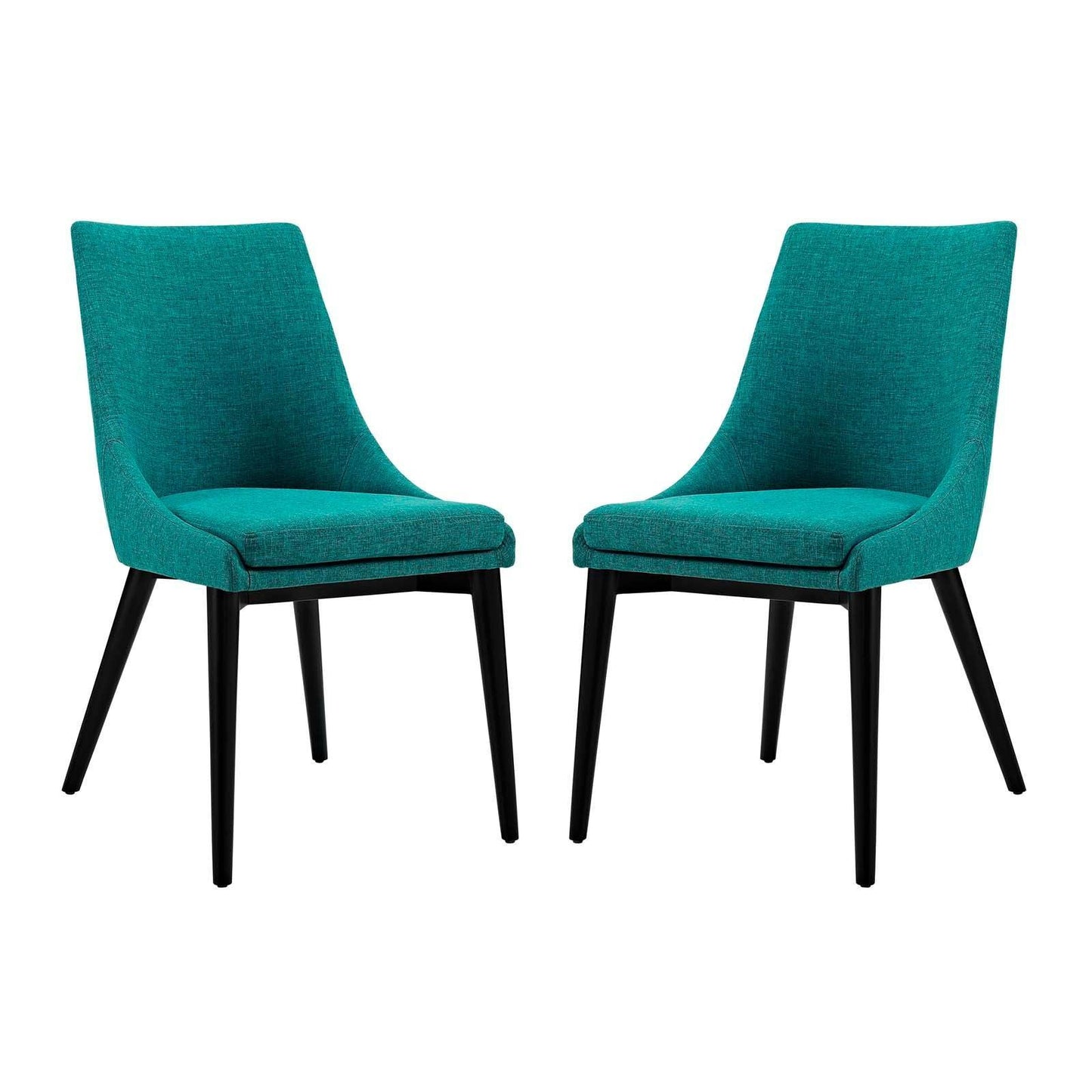 Modway Viscount Dining Side Chair Fabric Set of 2 FredCo