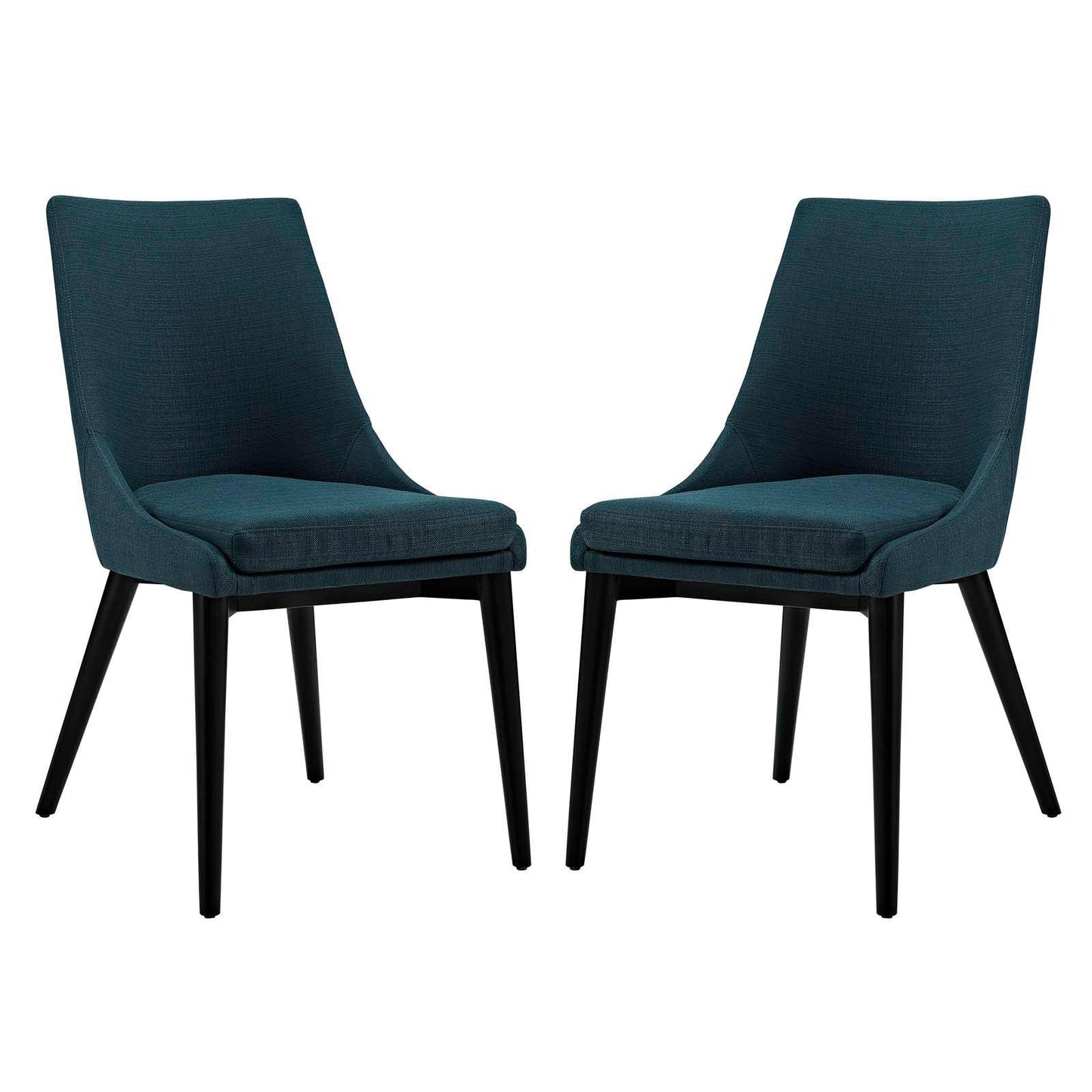 Modway Viscount Dining Side Chair Fabric Set of 2 FredCo
