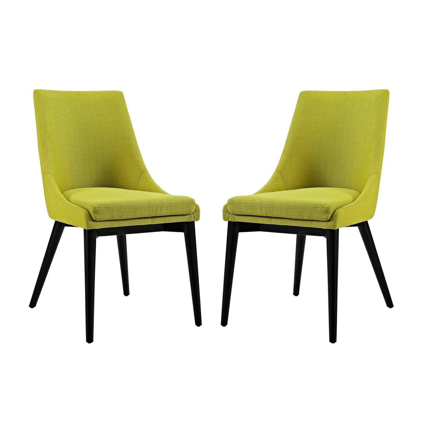Modway Viscount Dining Side Chair Fabric Set of 2 FredCo