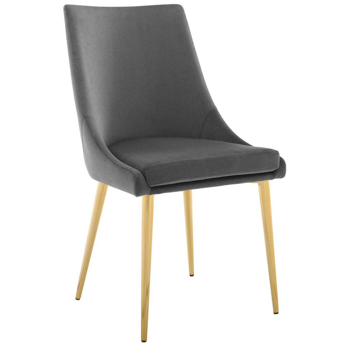 Modway Viscount Modern Accent Performance Velvet Dining Chair FredCo