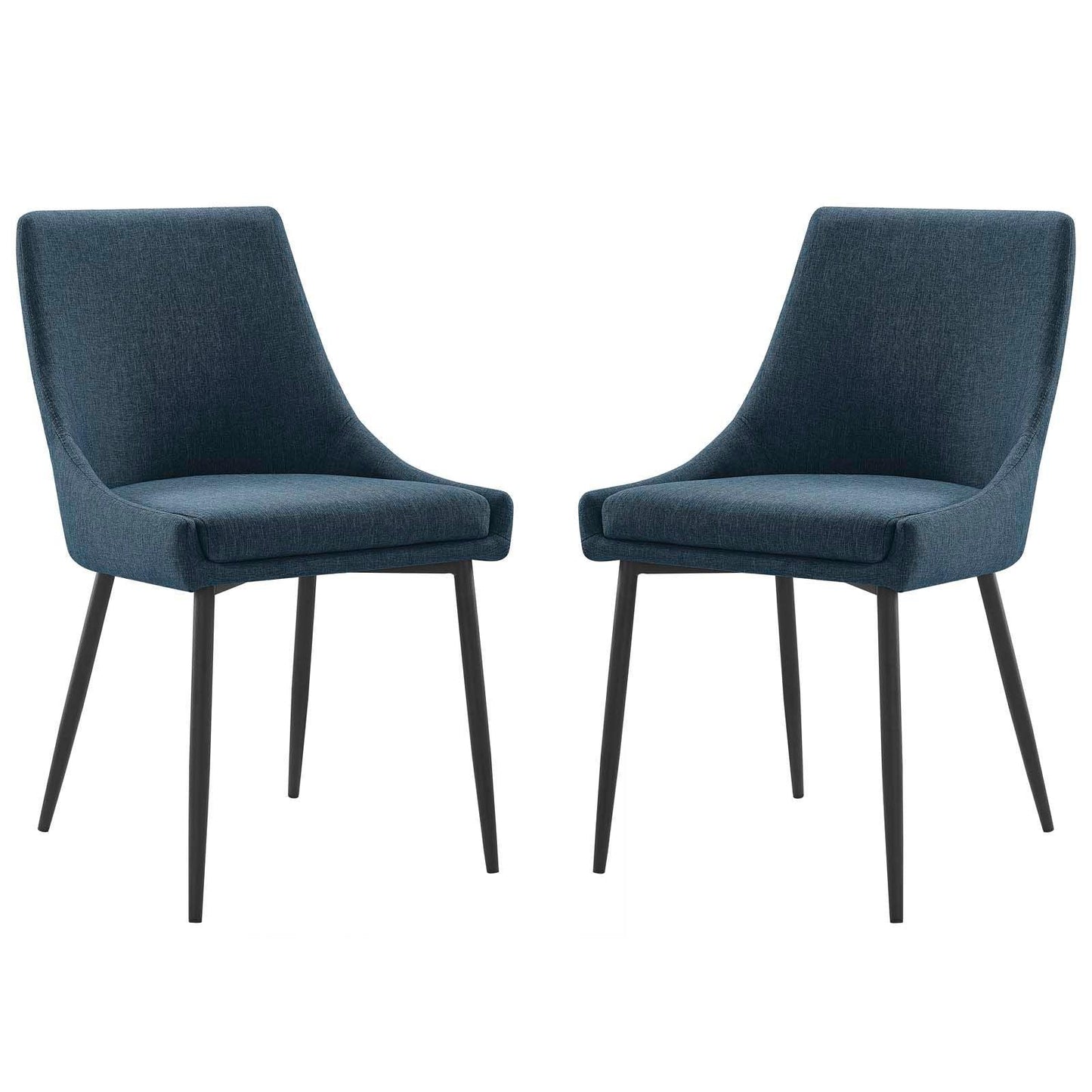 Modway Viscount Upholstered Fabric Dining Chairs - Set of 2 FredCo