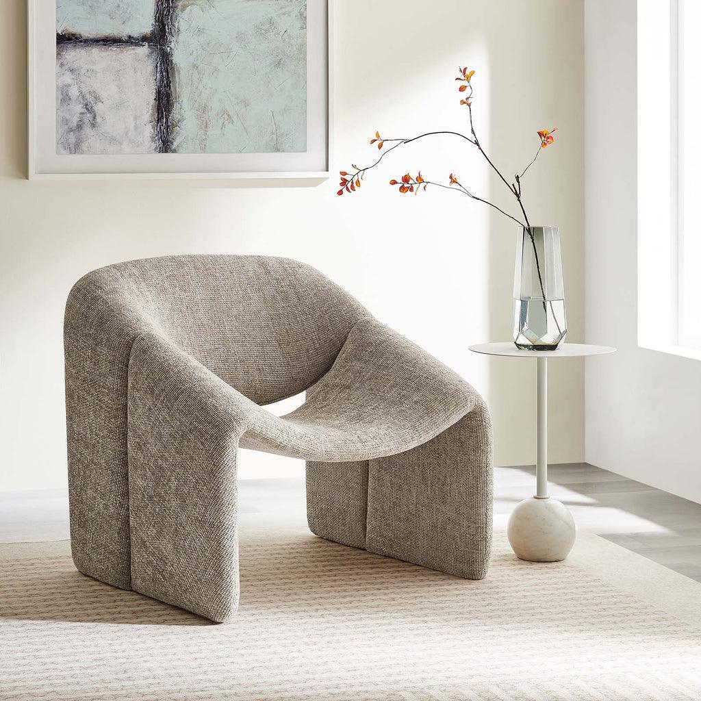 Modway Vivi Chenille Upholstered Accent Chair FredCo
