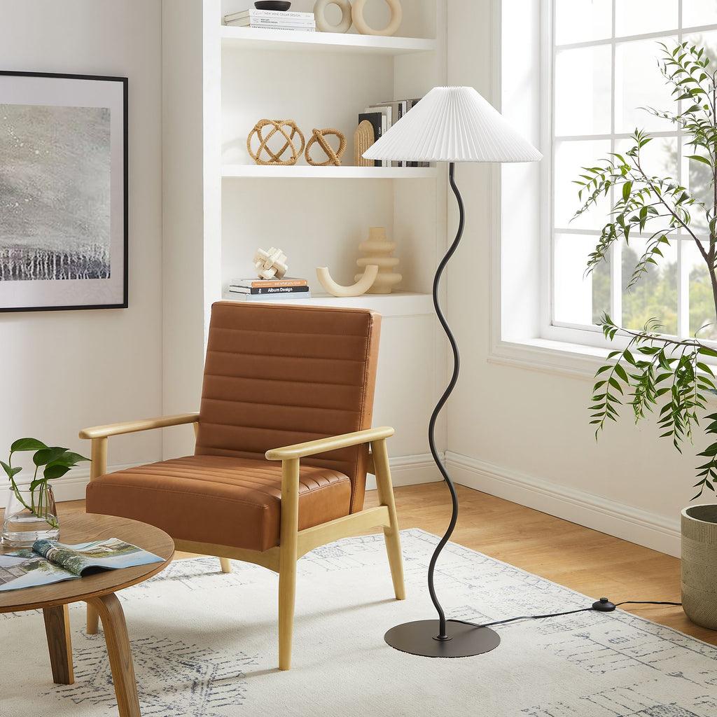 Modway Wave Squiggle Floor Lamp FredCo