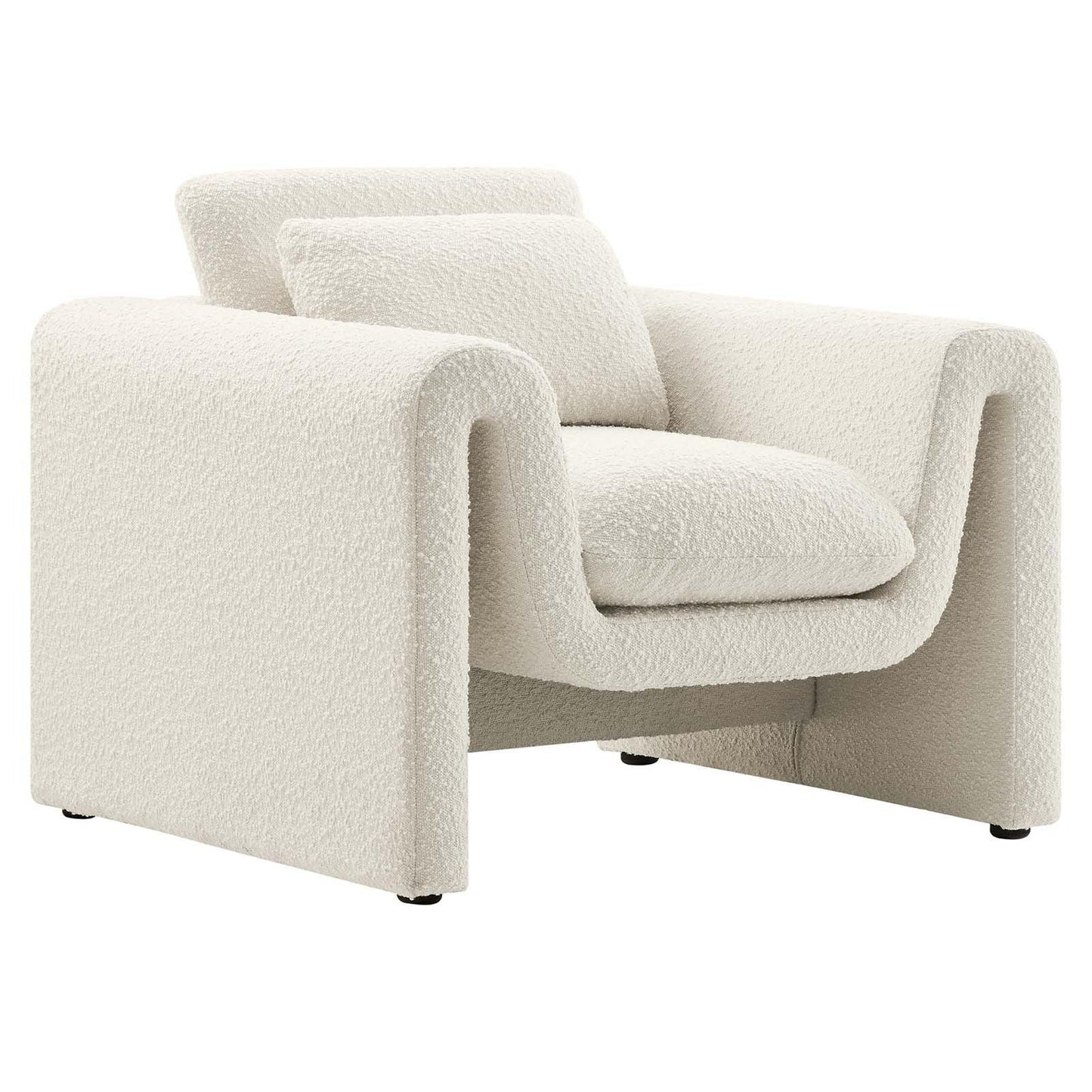 Modway Waverly Boucle Upholstered Armchair, EEI-6575 FredCo