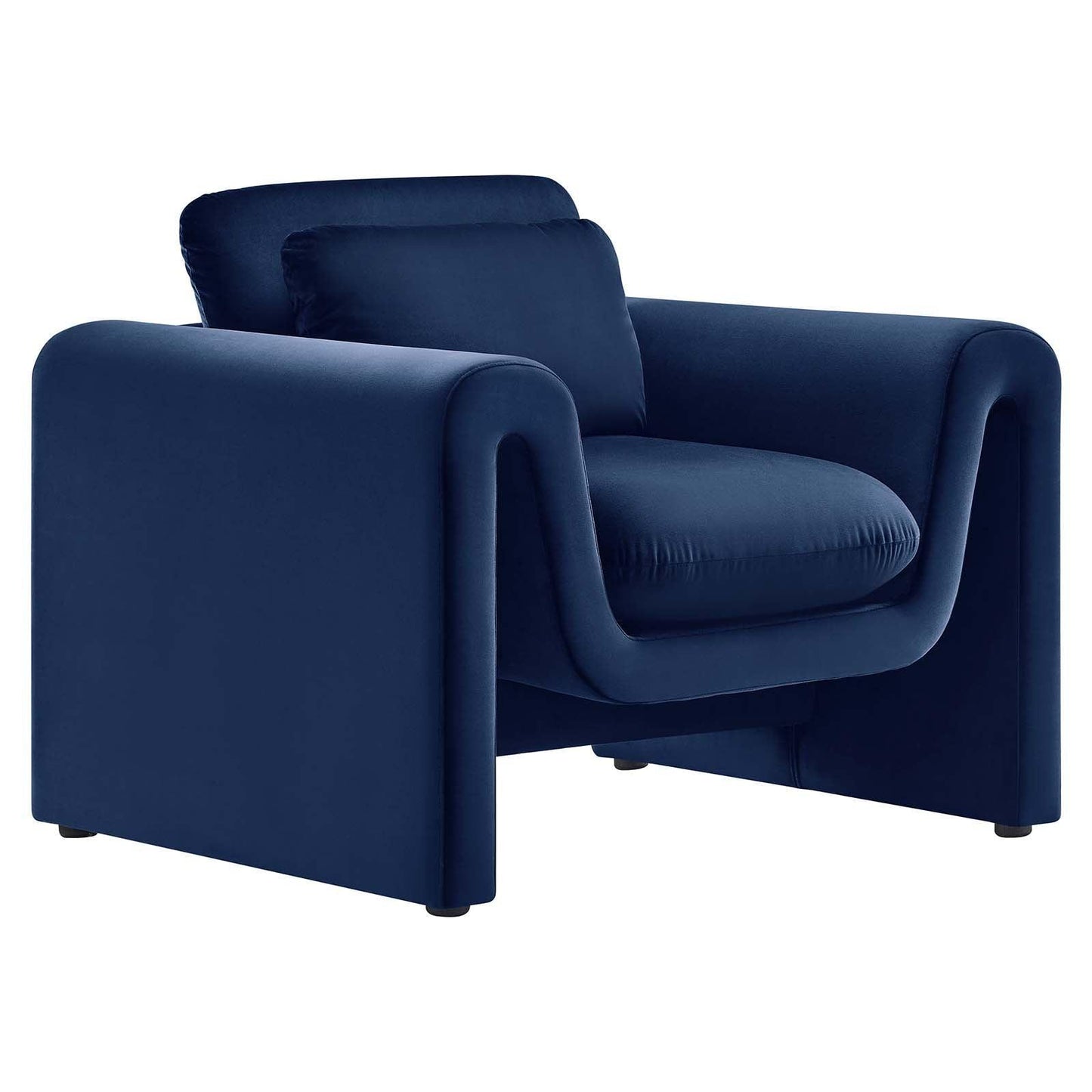 Modway Waverly Performance Velvet Armchair, EEI-6576 FredCo