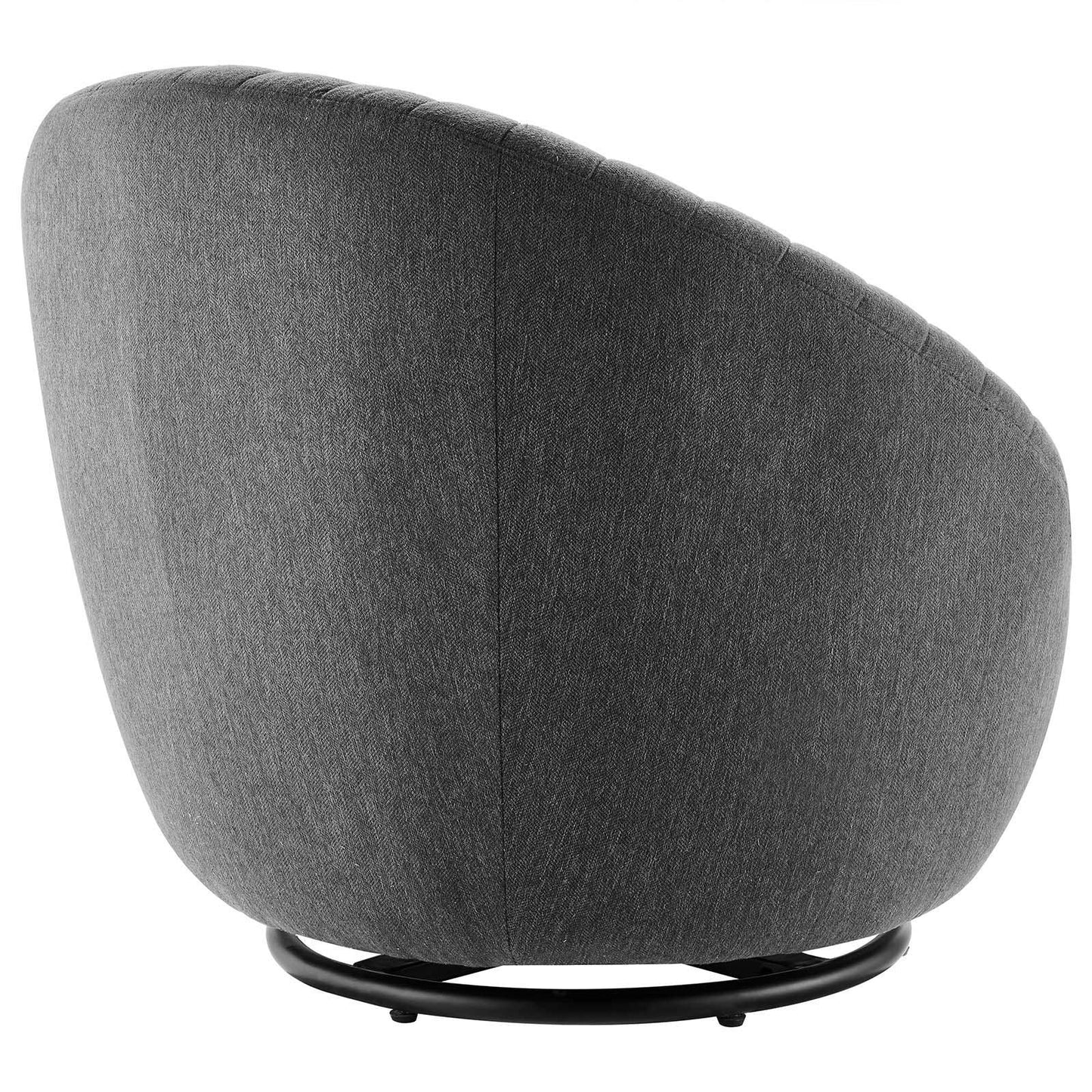 Modway Whirr Tufted Fabric Swivel Chair FredCo