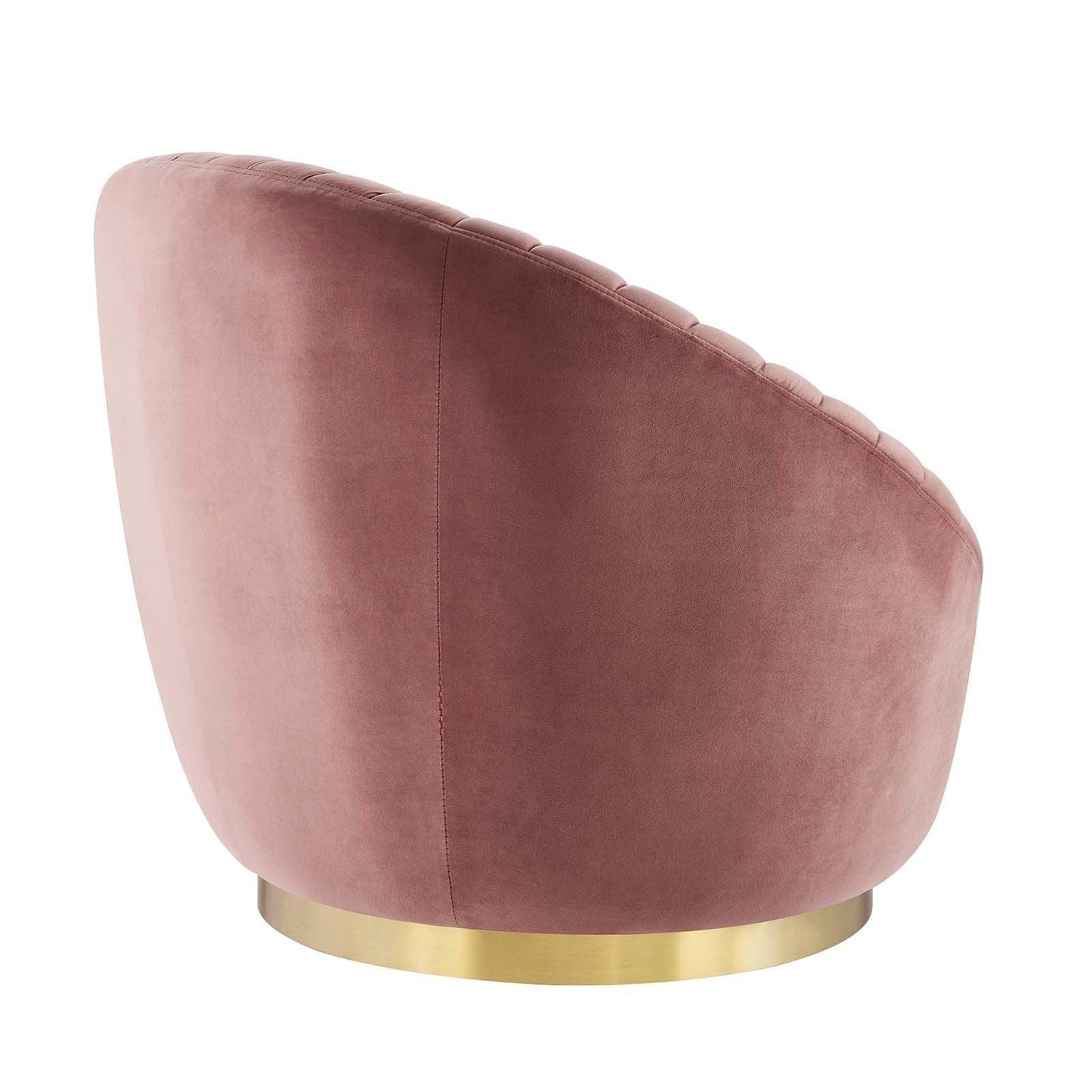Modway Whirr Tufted Performance Velvet Swivel Chair FredCo