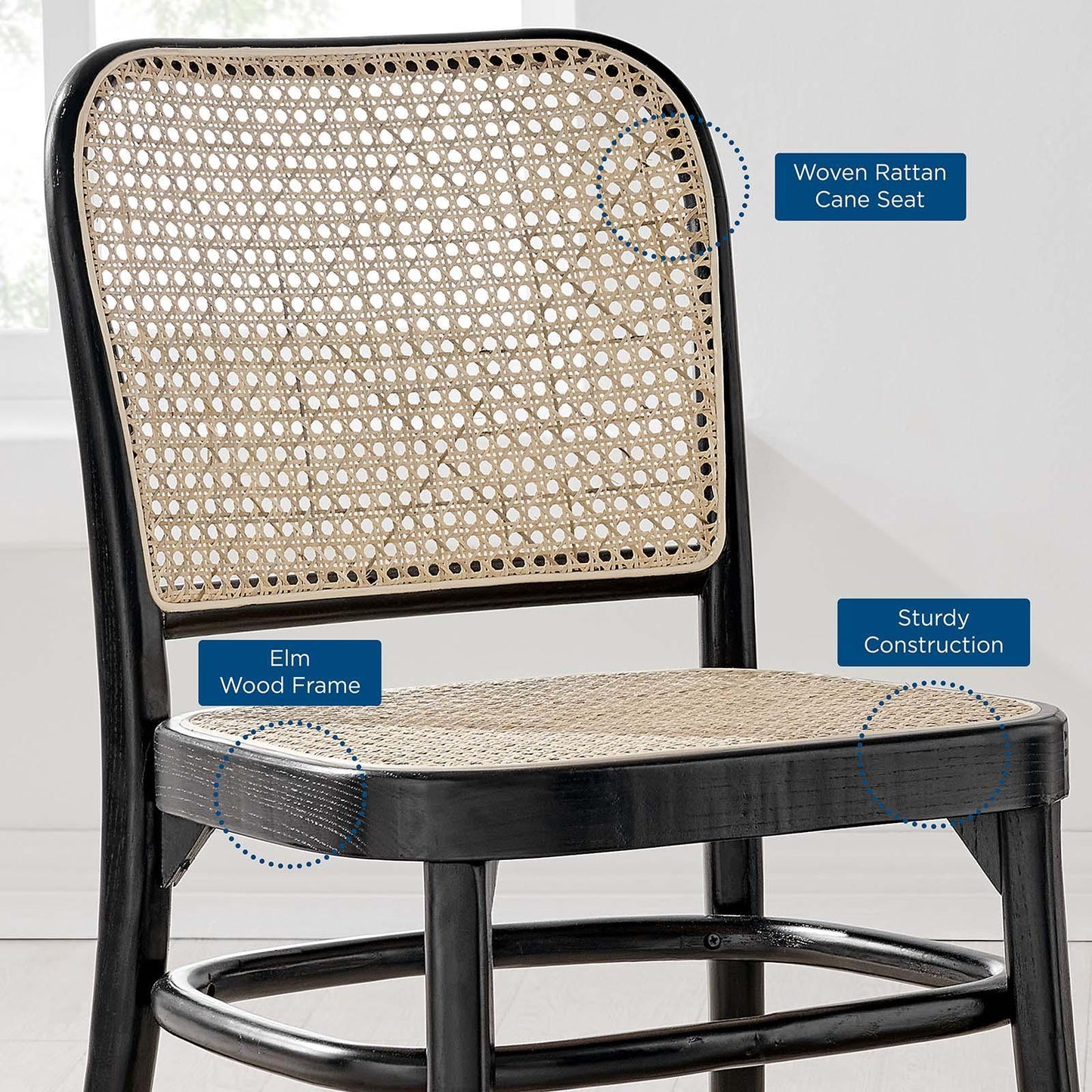 Modway Winona Wood Dining Side Chair FredCo