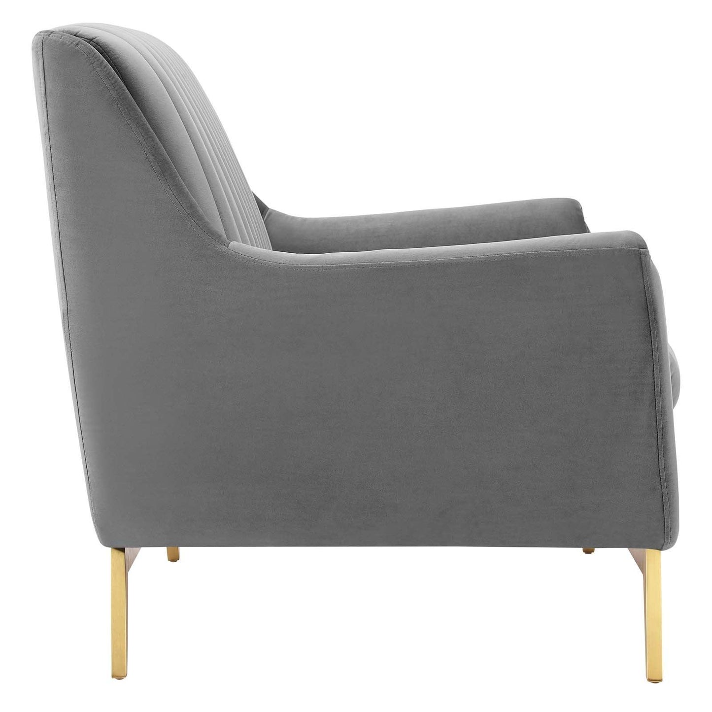 Modway Winsome Channel Tufted Performance Velvet Loveseat FredCo