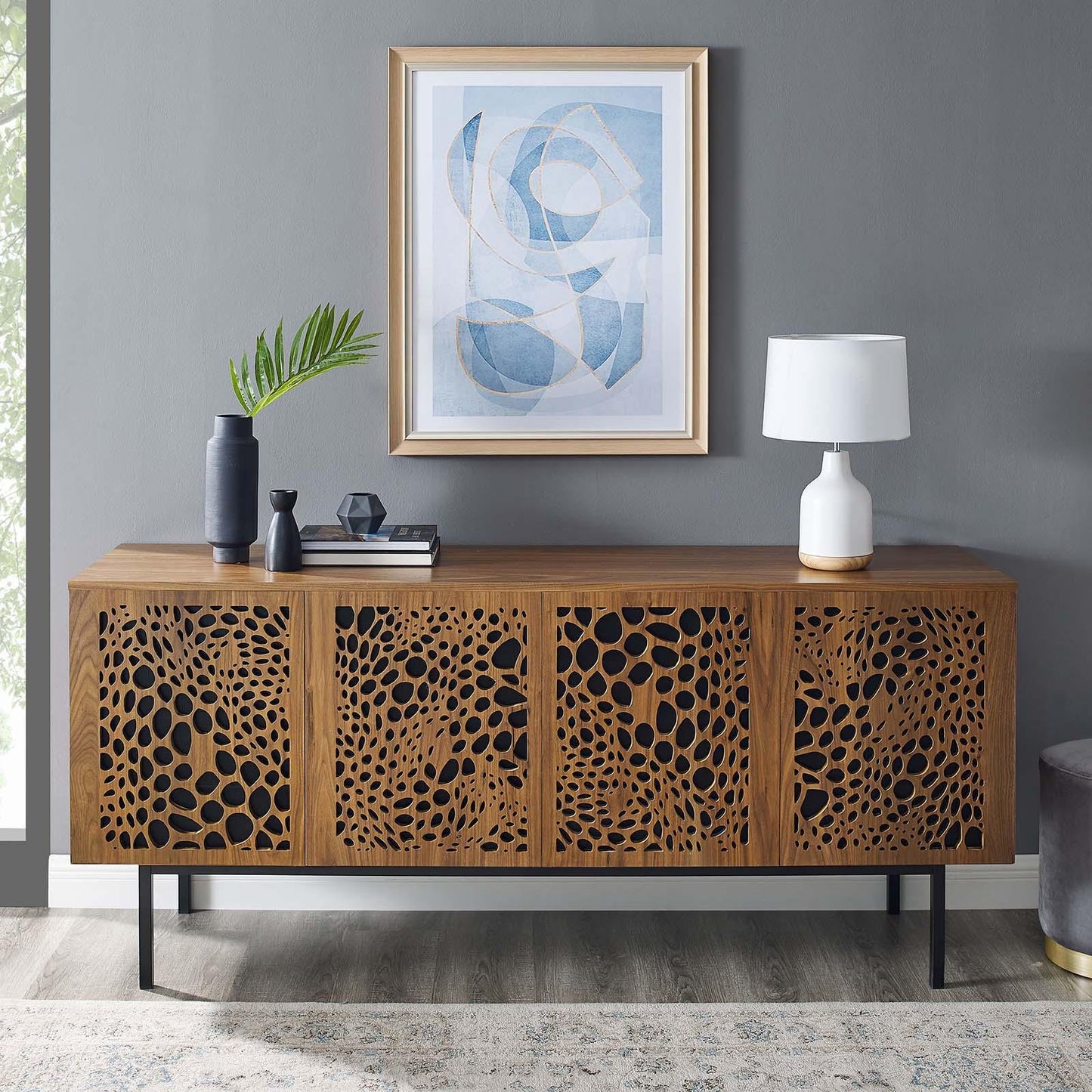 Modway Yosemite 73" TV Stand FredCo