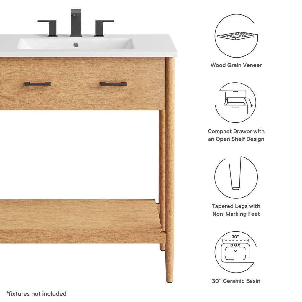 Modway Zaire 30" Bathroom Vanity FredCo