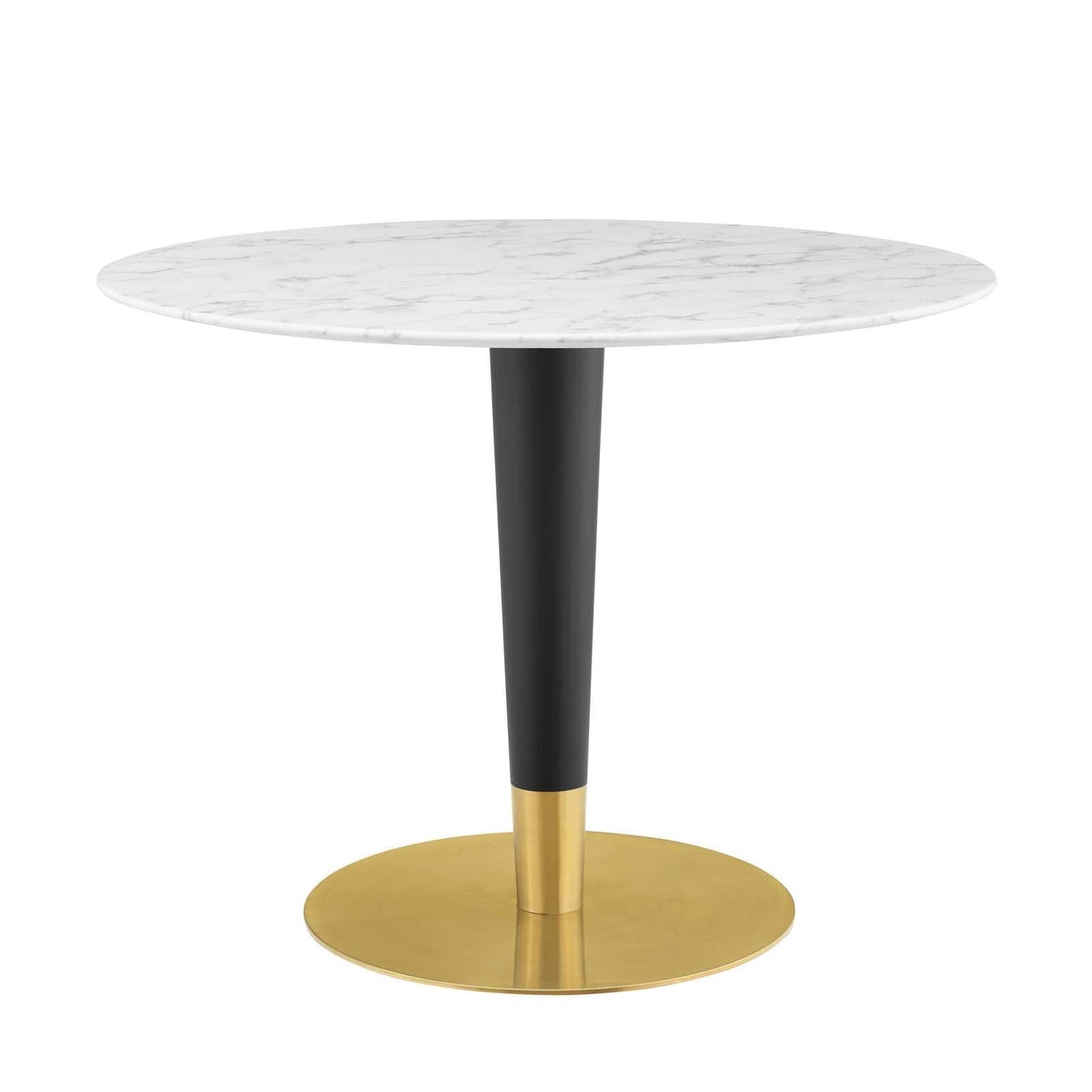 Modway Zinque 40" Artificial Marble Dining Table FredCo