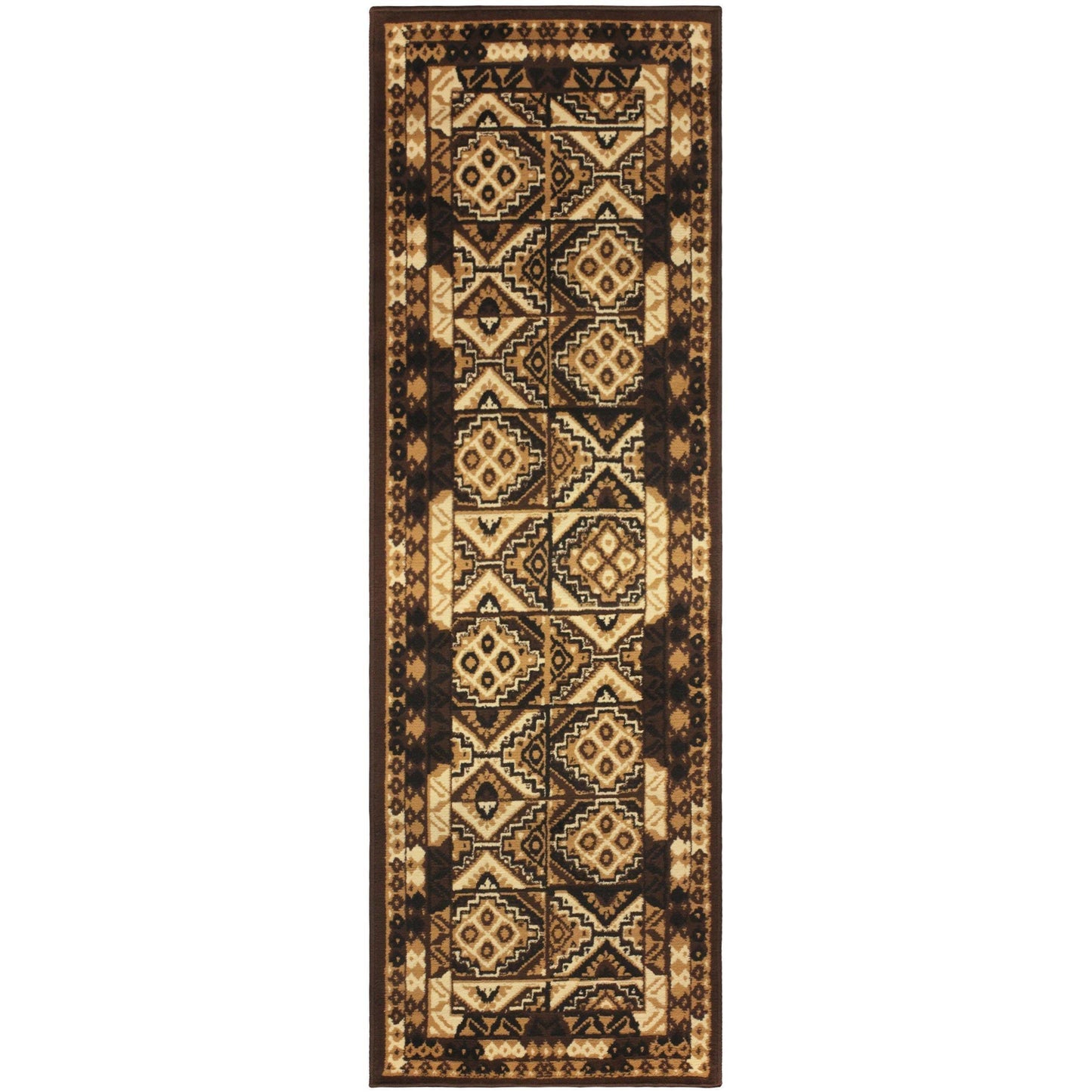 Mosiac Contemporary Tribal Geometric Rug FredCo