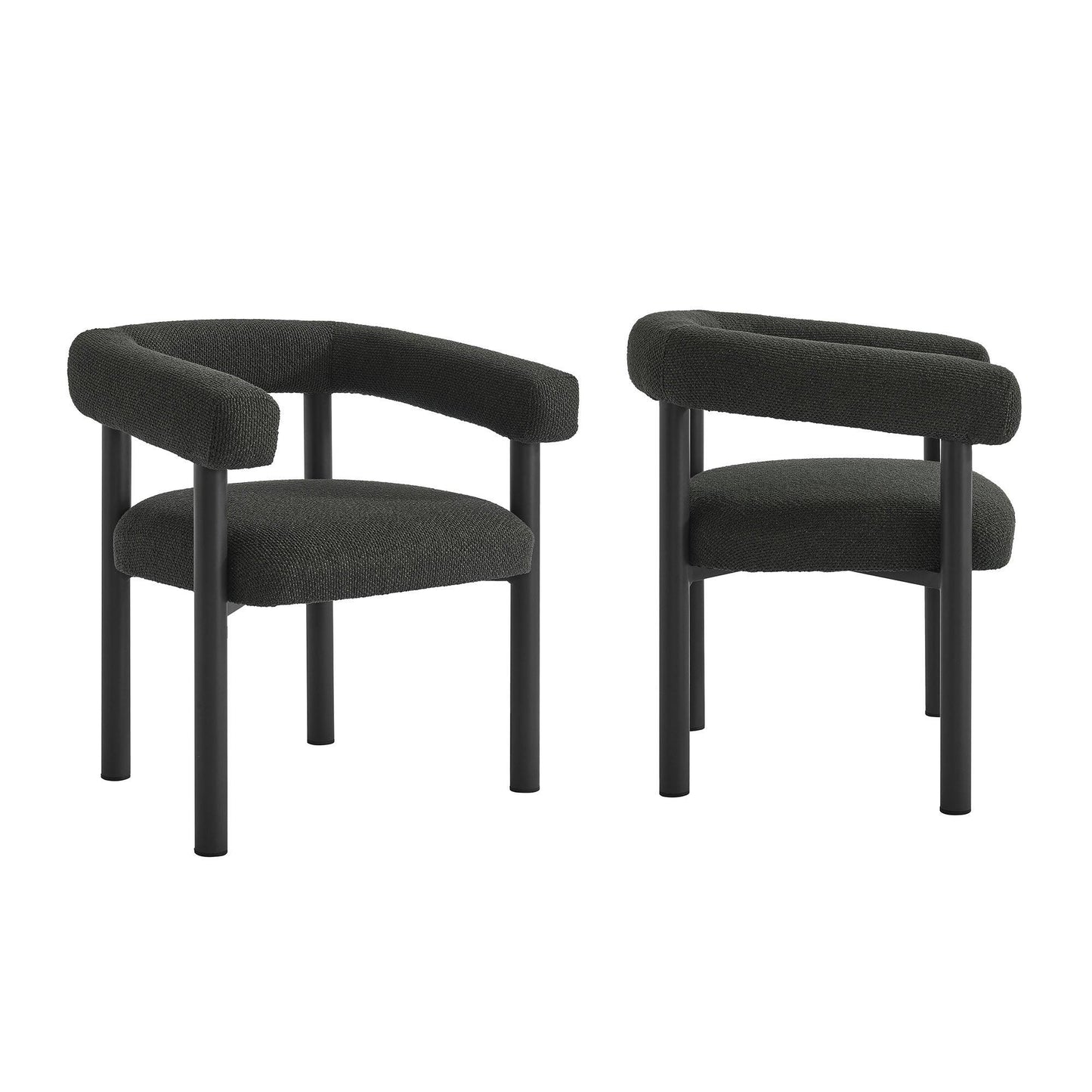 Nautica Outdoor Patio Aluminum Dining Armchairs Set of 2 by Modway FredCo