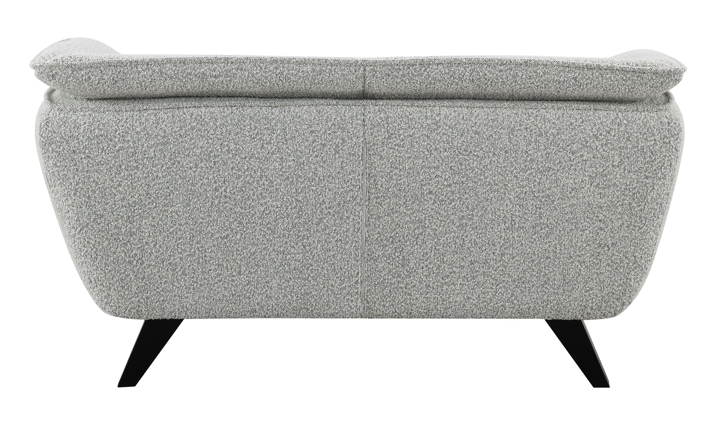 Nayeli Light Gray Boucle Loveseat FredCo