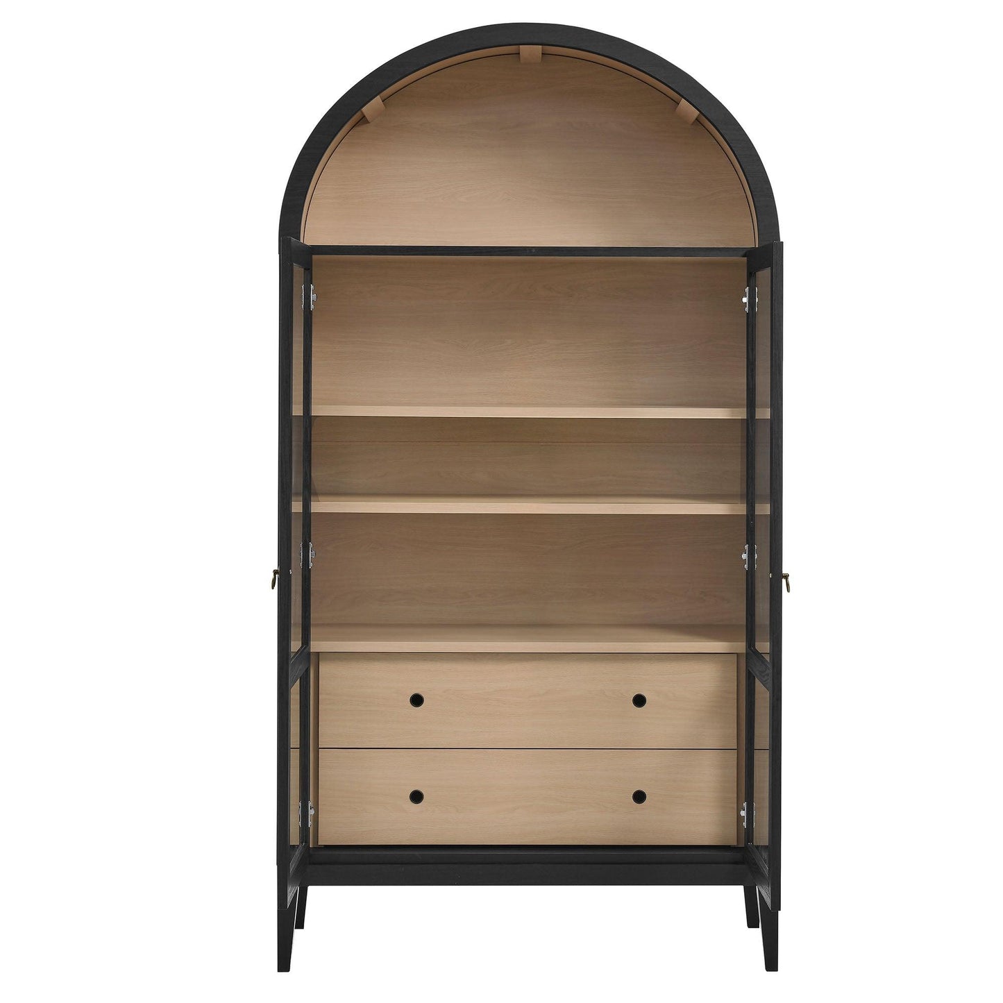 Nolan 74" Tall Wide Arched Storage Display Cabinet by Modway EEI-7168 FredCo