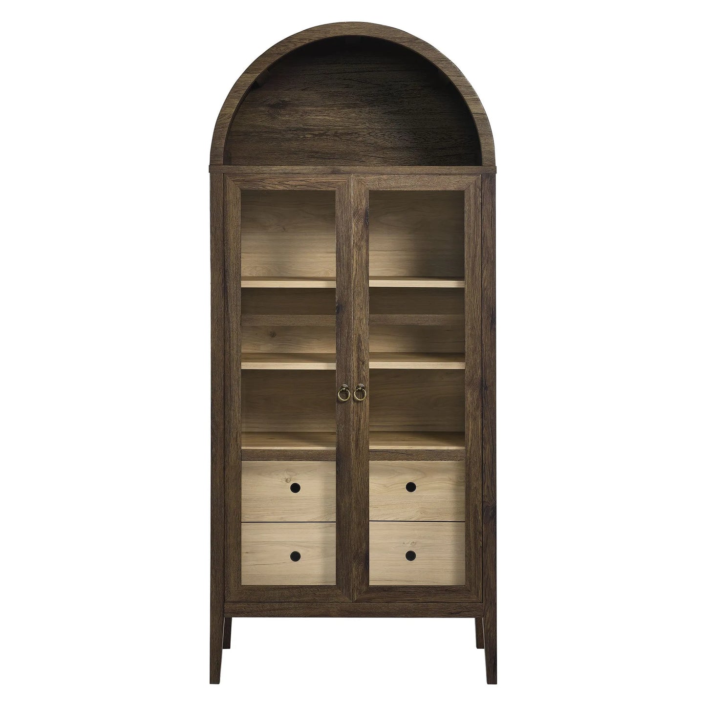 Nolan Tall Arched Storage Display Cabinet by Modway EEI-6639 FredCo