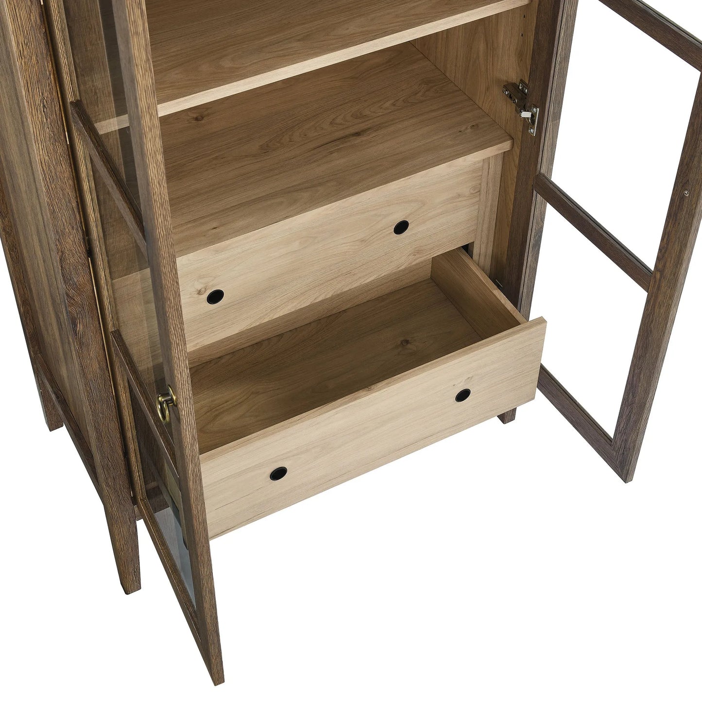 Nolan Tall Arched Storage Display Cabinet by Modway EEI-6639 FredCo