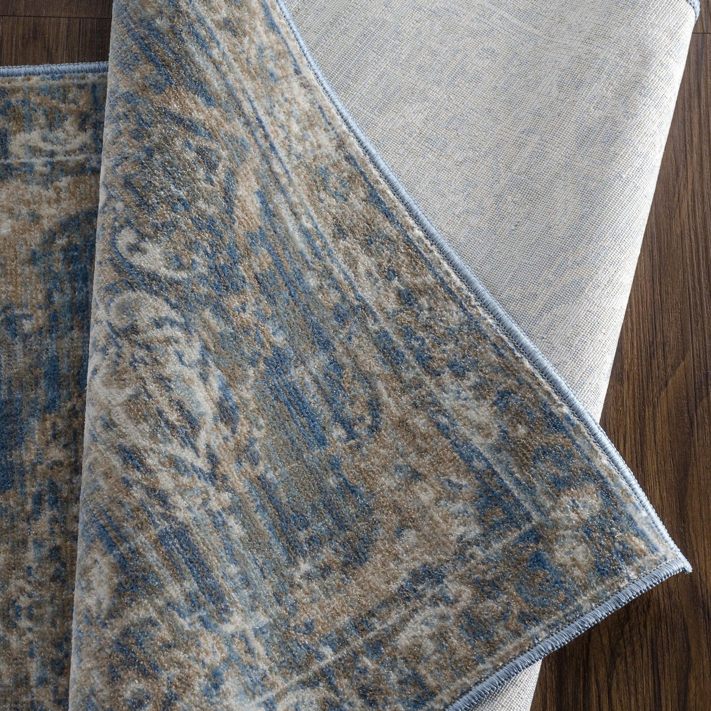 Noland Floral Medallion Traditional Area Rug FredCo