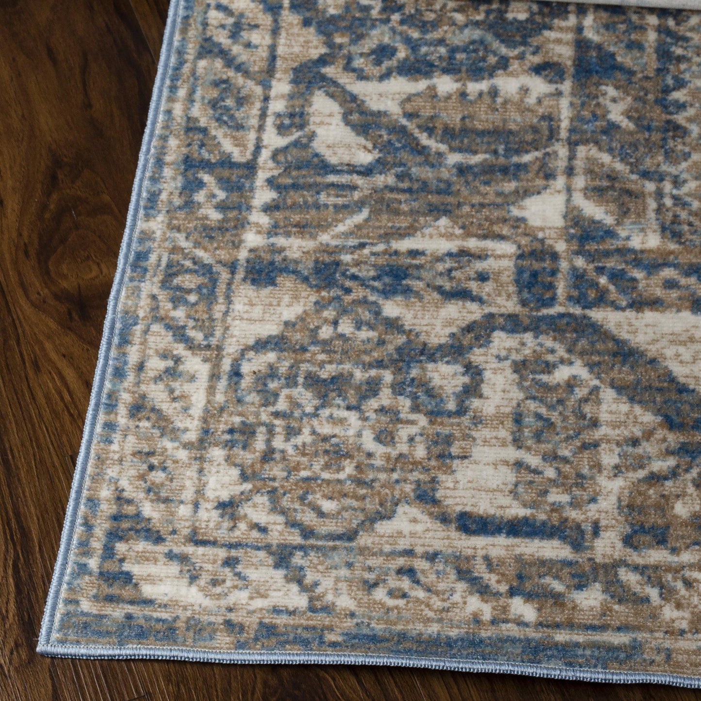 Noland Floral Medallion Traditional Area Rug FredCo