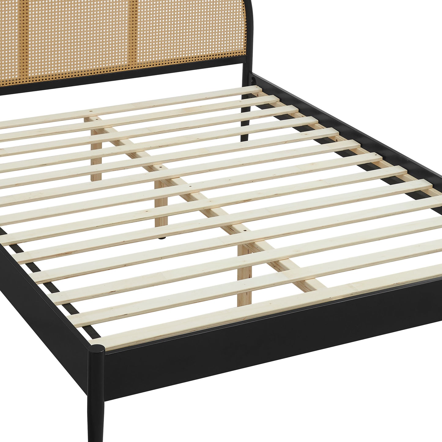 Odette Queen Arched Rattan Cane Platform Bed by Modway MOD-7214 FredCo