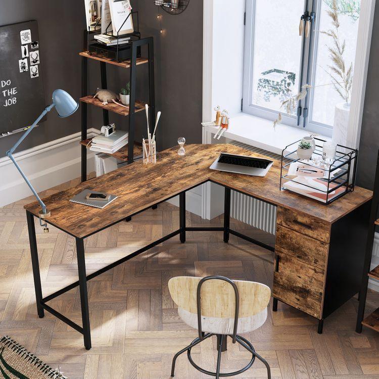 Office Desk with Cupboard FredCo