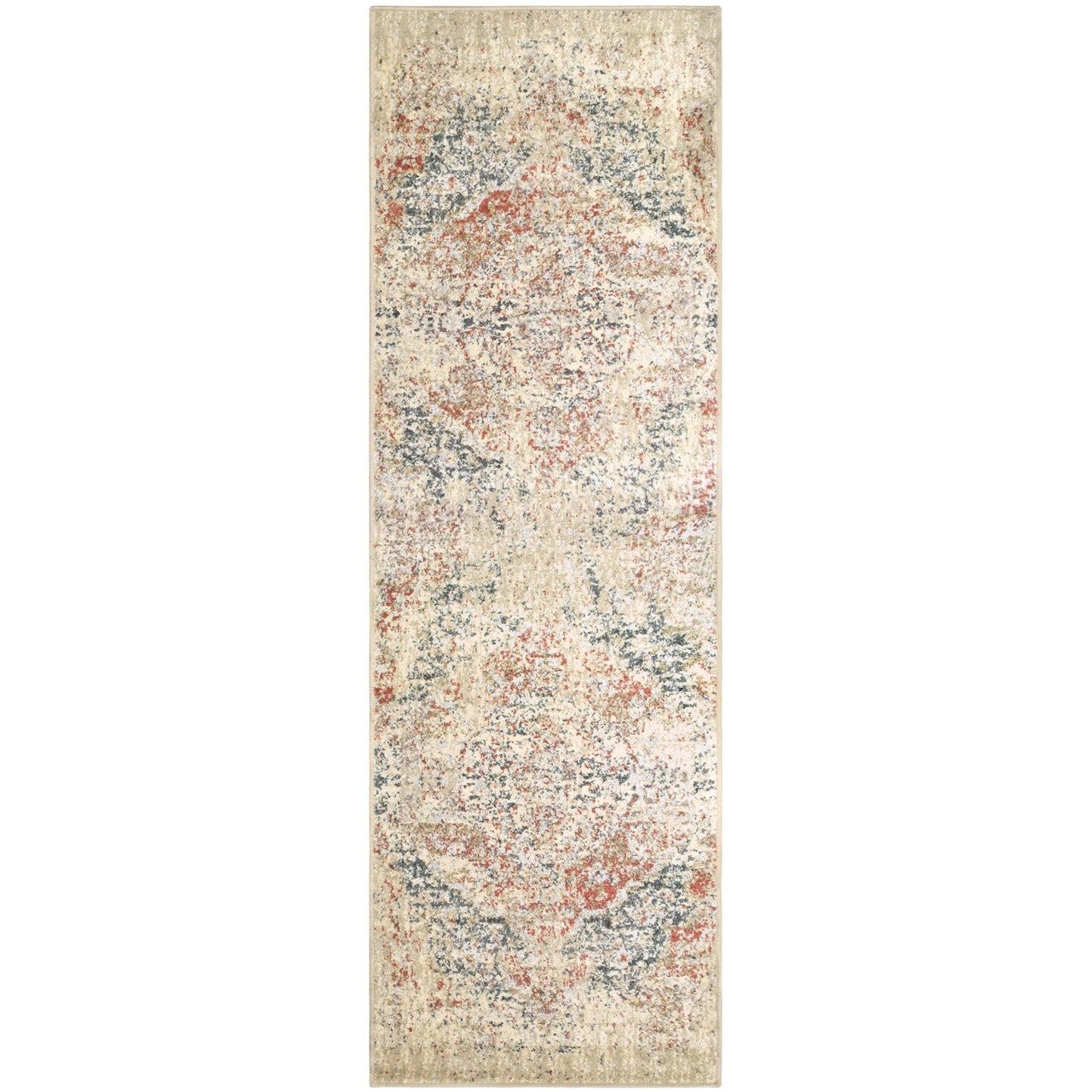 Ombre Oriental Vintage Medallion Rug FredCo