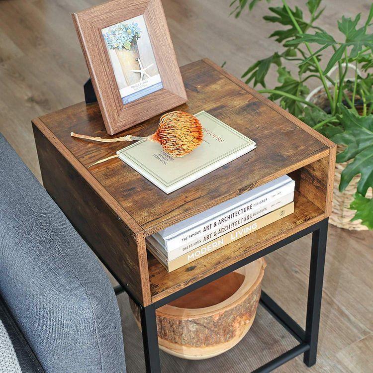 Open Compartment Nightstand FredCo