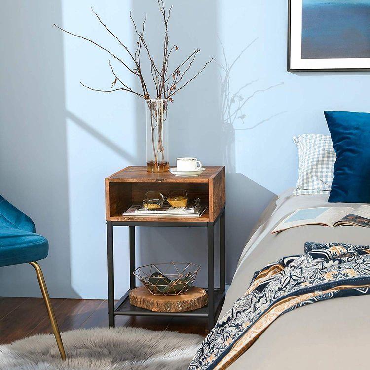 Open Compartment Nightstand FredCo
