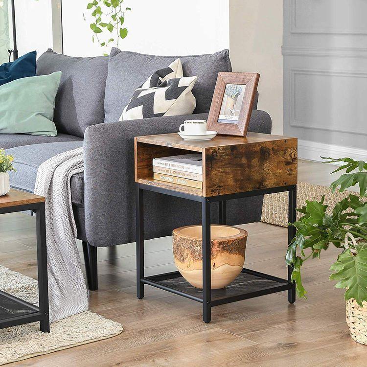 Open Compartment Nightstand FredCo