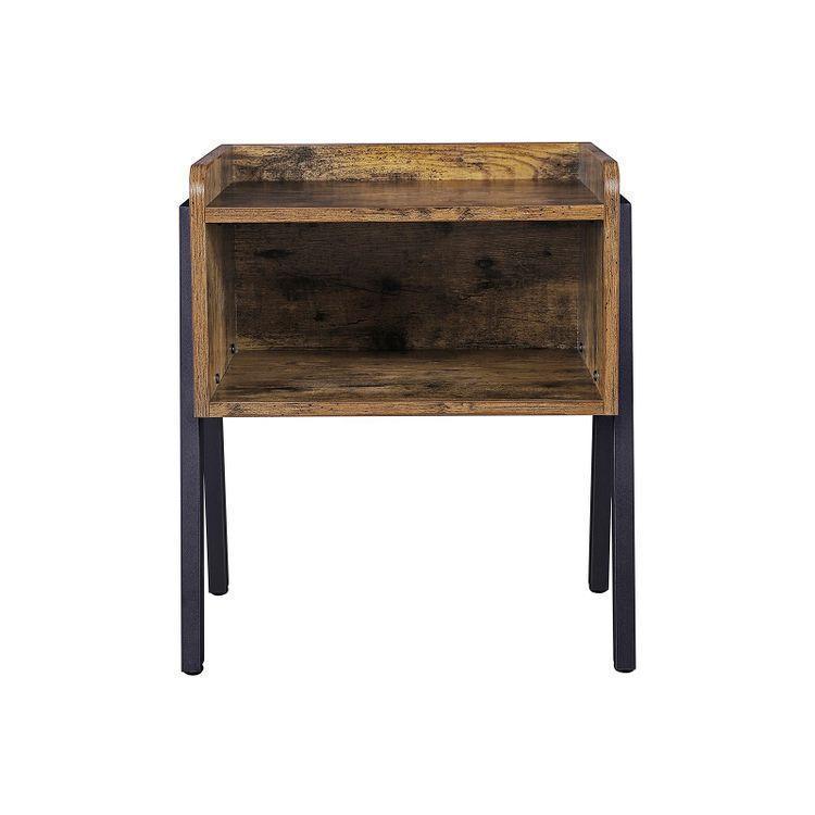 Open Drawer Side Table FredCo