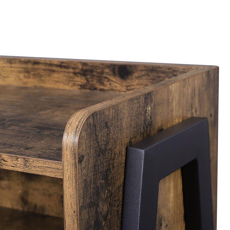 Open Drawer Side Table FredCo