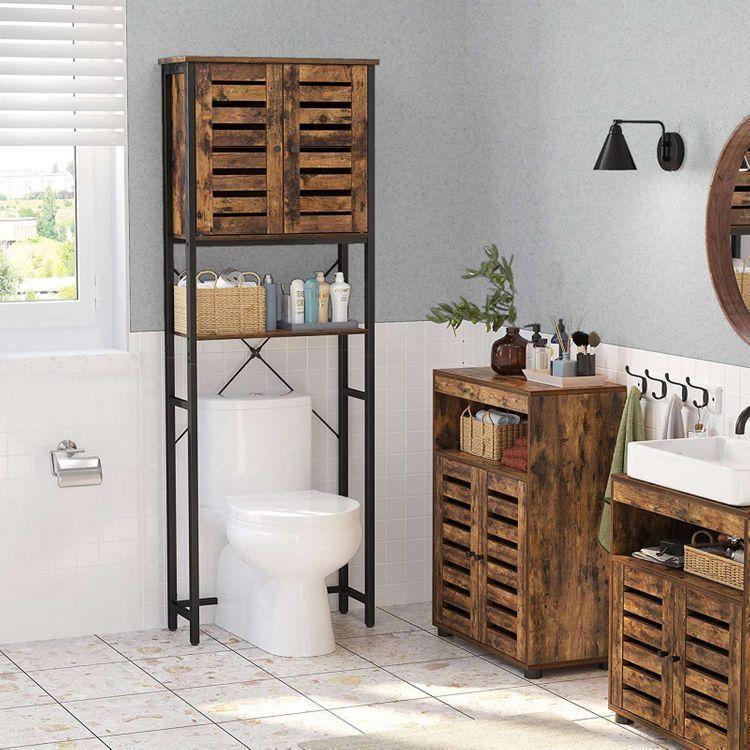 Over-The-Toilet Storage Shelf 66 inch FredCo