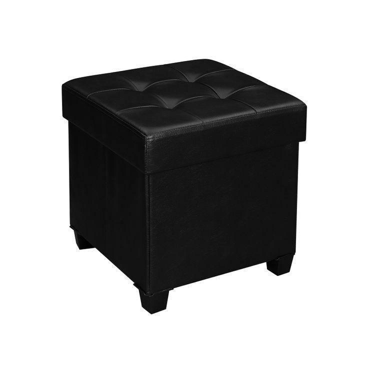 Padded Folding Storage Ottoman FredCo