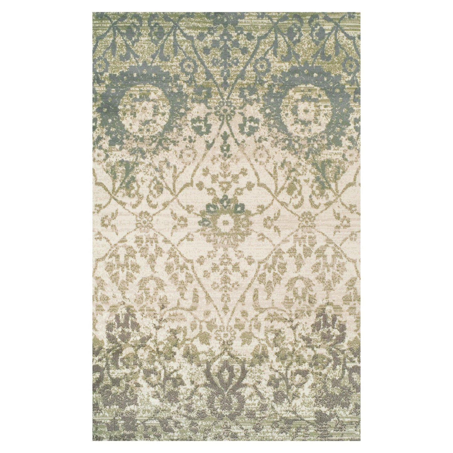 Pendleton Oriental Modern Floral Damask Rug FredCo