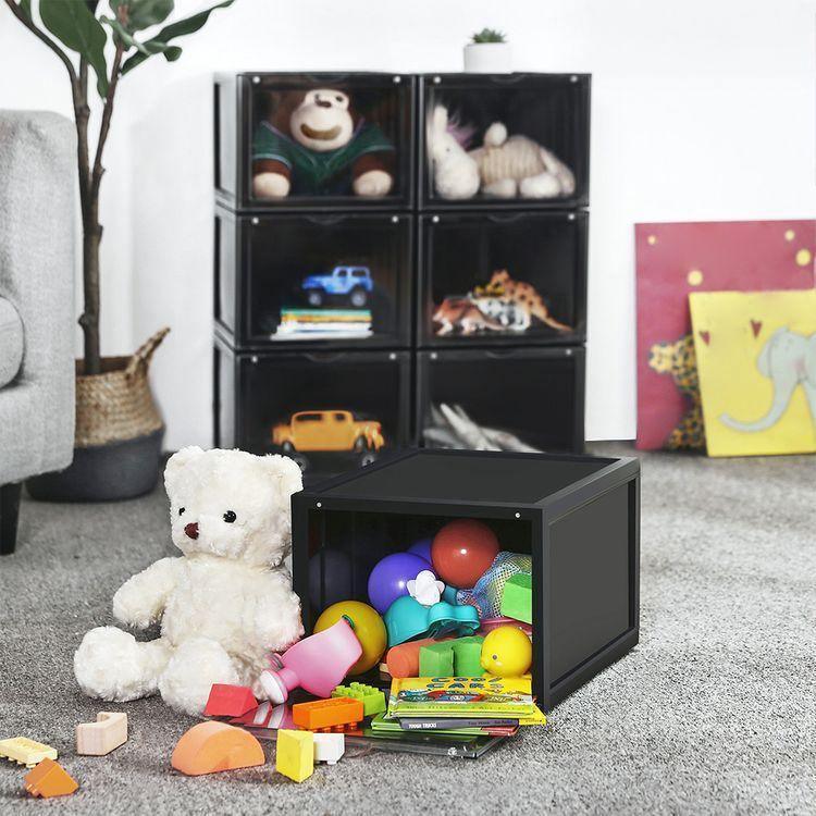 Plastic Stackable Shoe Organizer FredCo