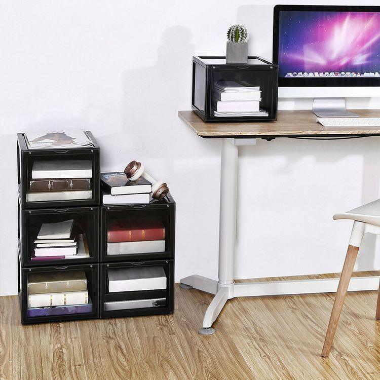 Plastic Stackable Shoe Organizer FredCo