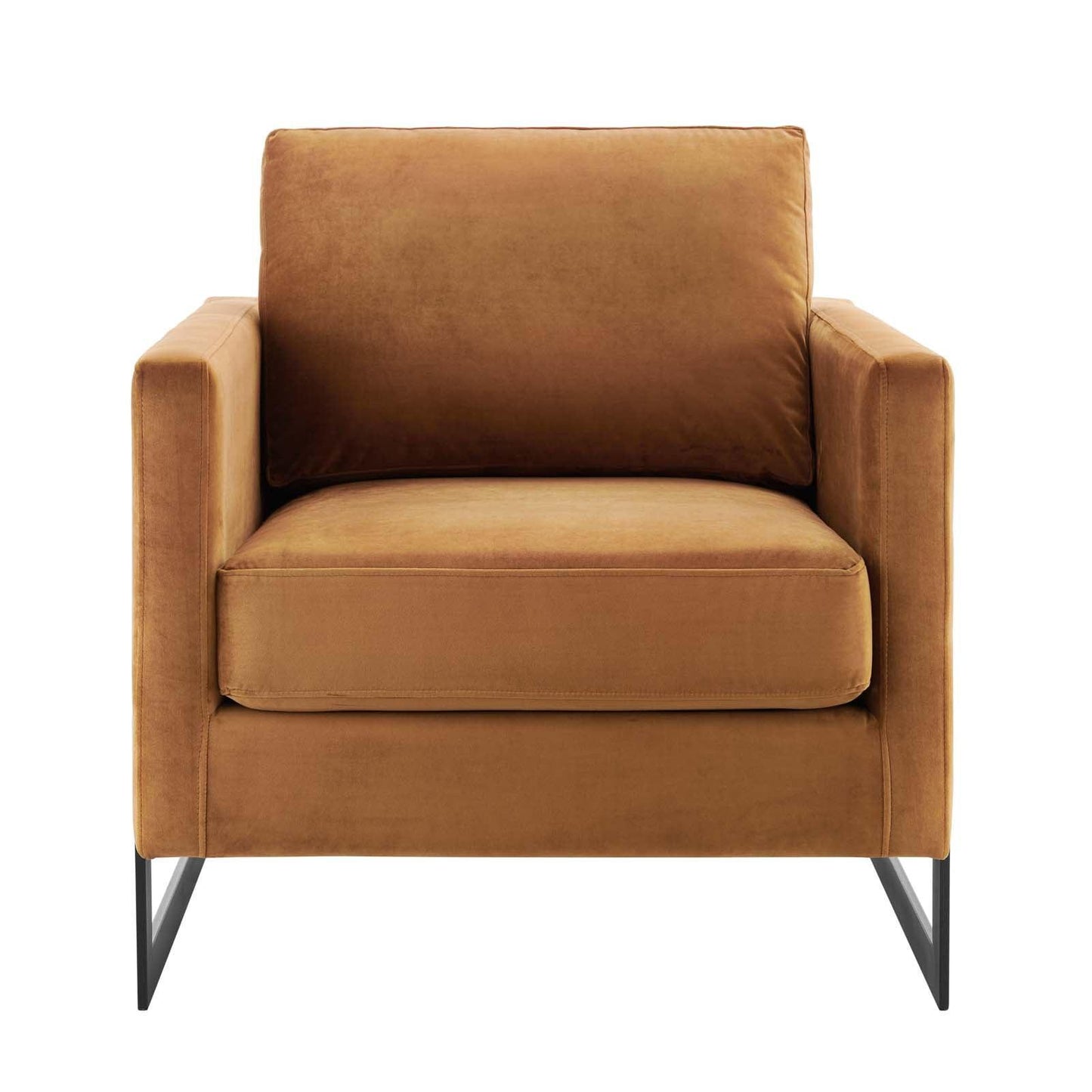 Posse Performance Velvet Accent Chair, EEI-4457 FredCo