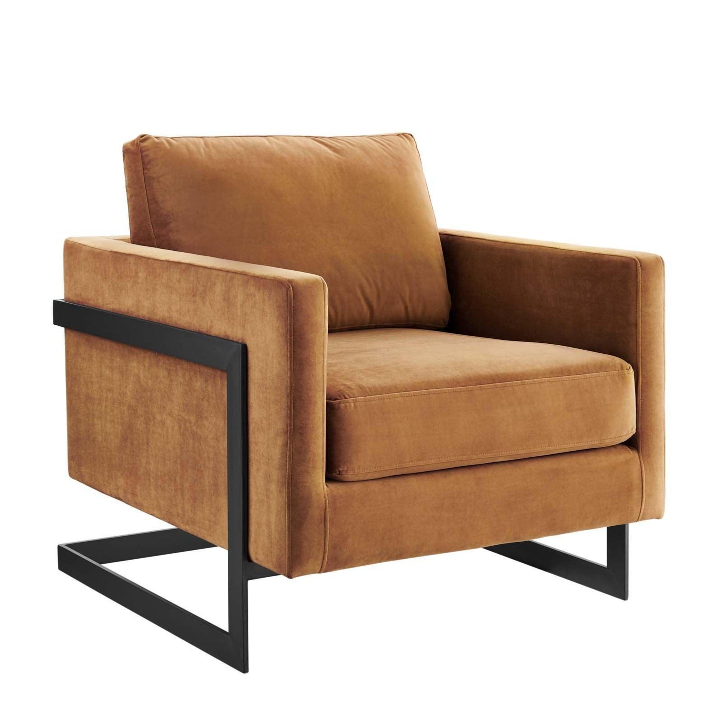 Posse Performance Velvet Accent Chair, EEI-4457 FredCo