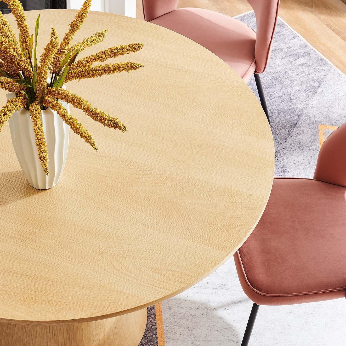 Provision 47" Round Dining Table, EEI-6102 FredCo