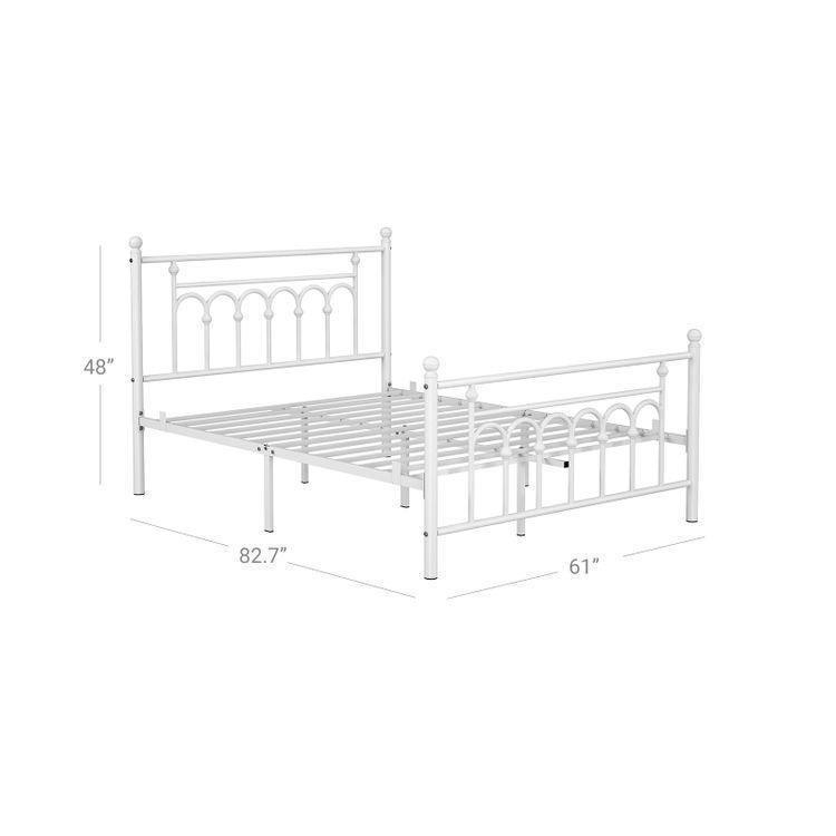 Queen Bed Frame with Footboard FredCo
