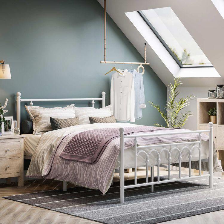 Queen Bed Frame with Footboard FredCo