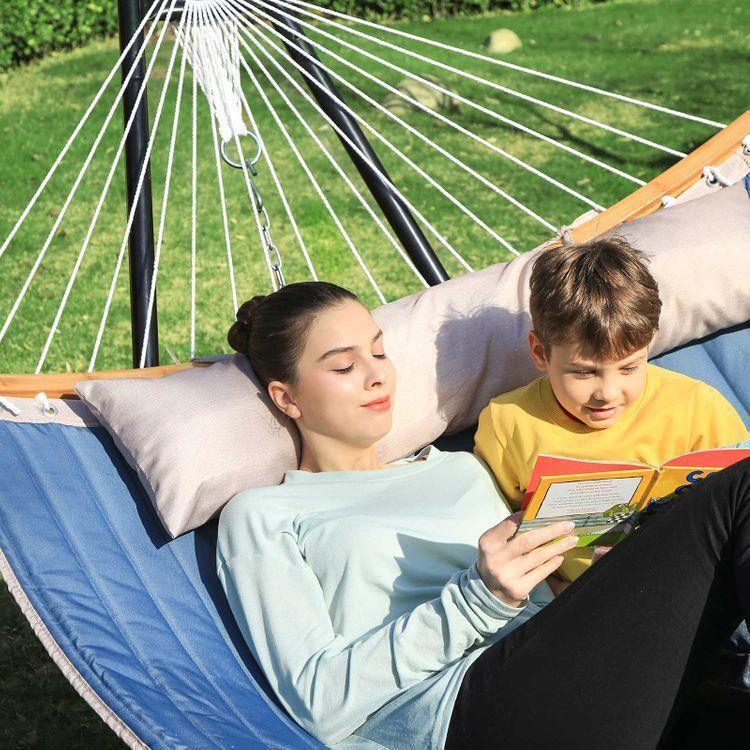 Quilted Hammock with Hanging Straps FredCo