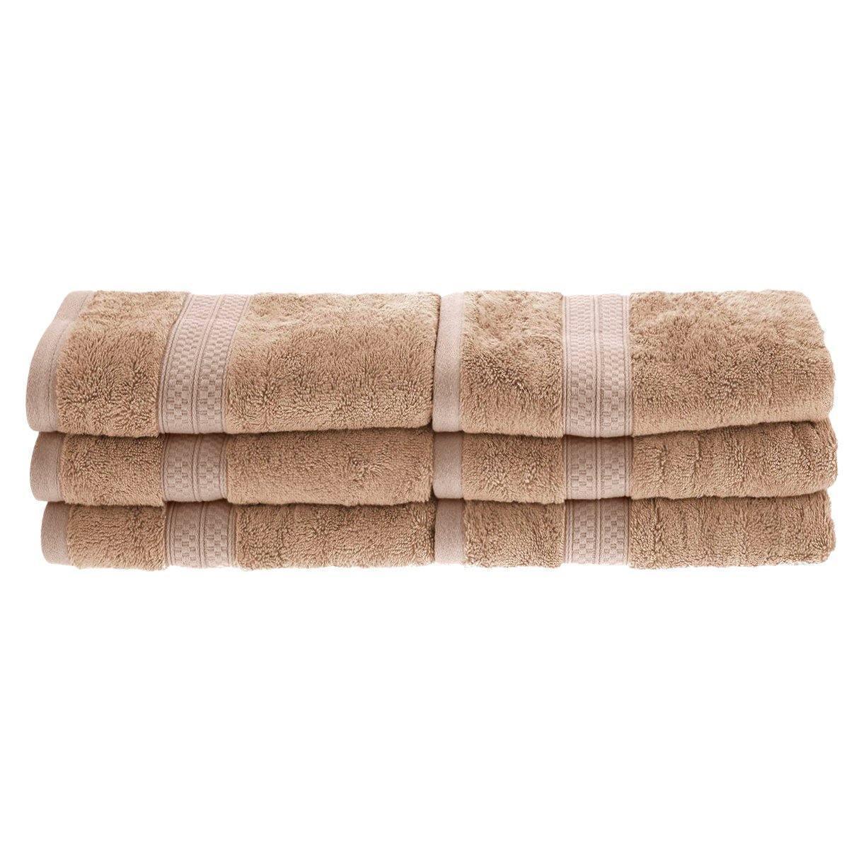 Rayon from Bamboo 650 GSM 6-Piece Hand Towel Set FredCo