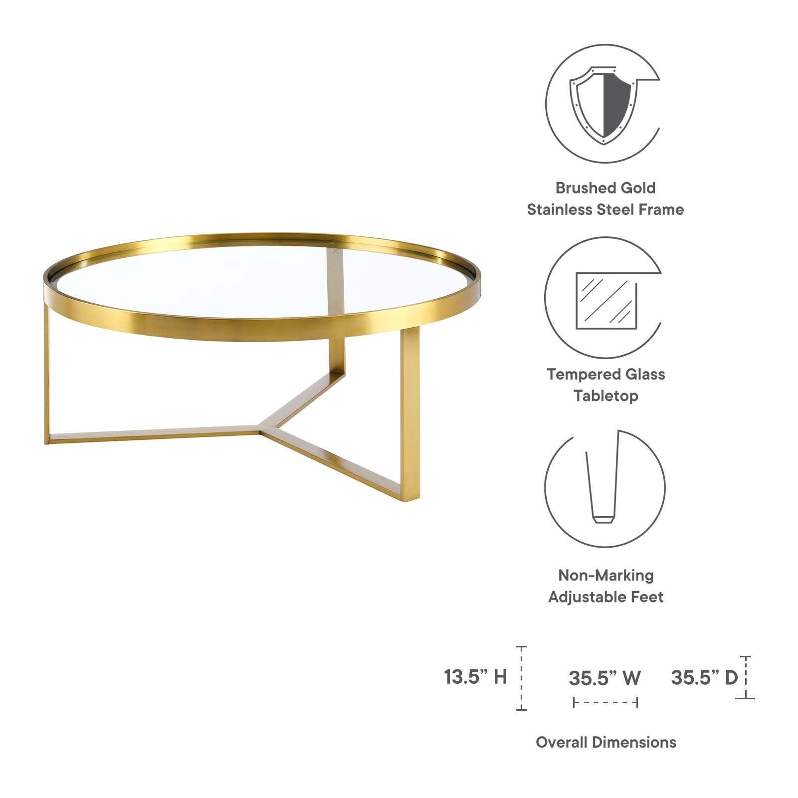 Relay Coffee Table, EEI-6153 FredCo