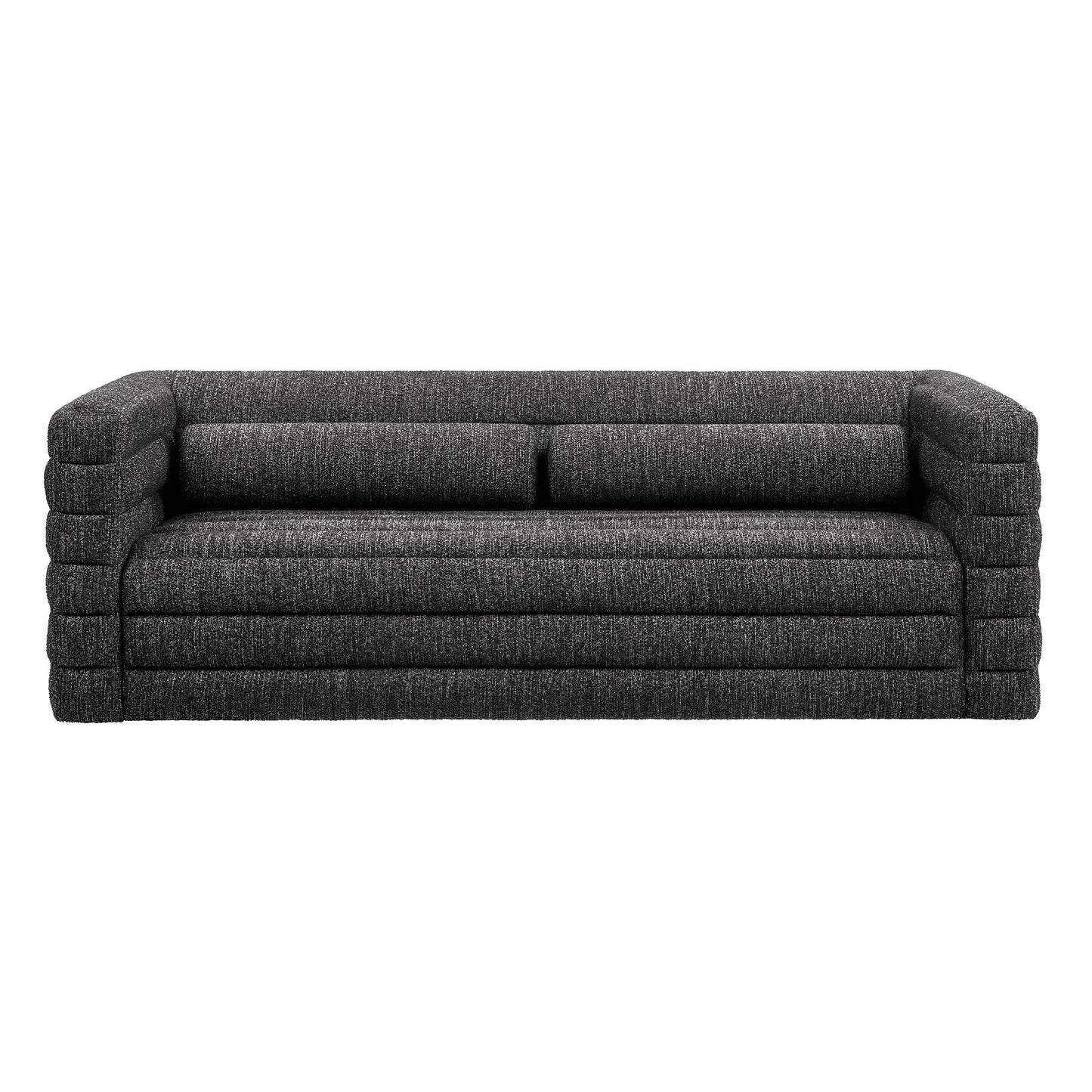 Relle Channel Tufted Boucle Upholstered Sofa by Modway EEI-7136 FredCo